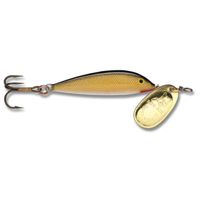 Блесна вращающаяся BLUE FOX Vibrax Minnow Spin 2 /G (3,5гр.) VMS2-G